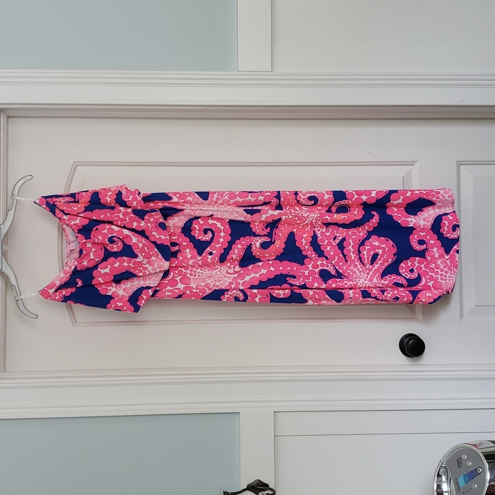 Lilly Pulitzer Mocean Meridian midi dress